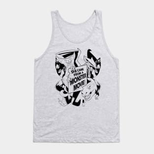 She Came From a Monster Movie! Tank Top